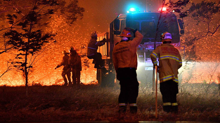 **This image is for use with this specific article only** Australia Fires
